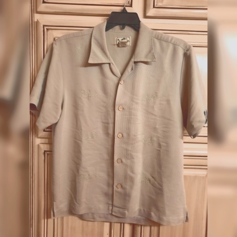 Margaritaville Embroidered Shirt -‎ Small